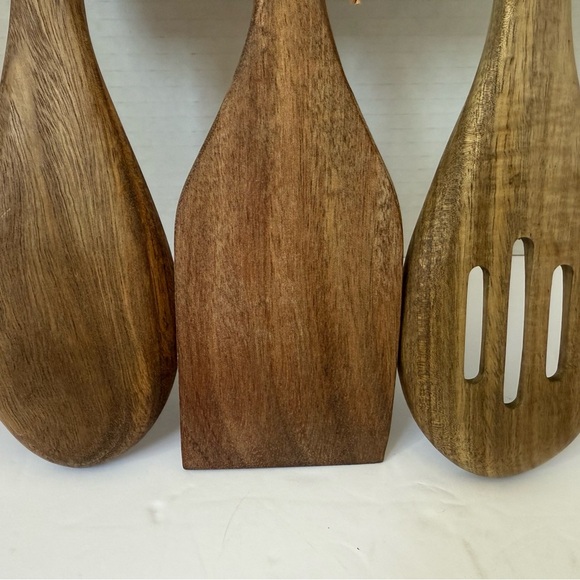Wooden Utensil Set - Brown - Picture 4 of 4